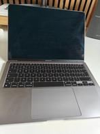 Macbook Air M1 Space Grey 2020, Computers en Software, Apple Macbooks, Gebruikt, 256 GB, Qwerty, 8 GB