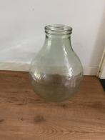 Grote vintage vaas , gistfles, Huis en Inrichting, Woonaccessoires | Vazen, Ophalen, Gebruikt, Overige kleuren, Glas