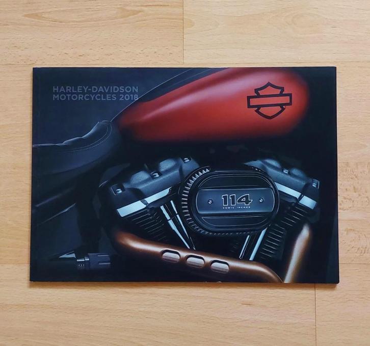 Harley Davidson 2018 Range Brochure catalogus Folder Luxe, Boeken, Motoren, Nieuw, Merk of Model, Verzenden