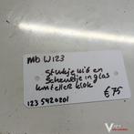 Mercedes W123   Km Tellerklok 123 542 0201  ( scheurtje onde, Ophalen of Verzenden, Gebruikt