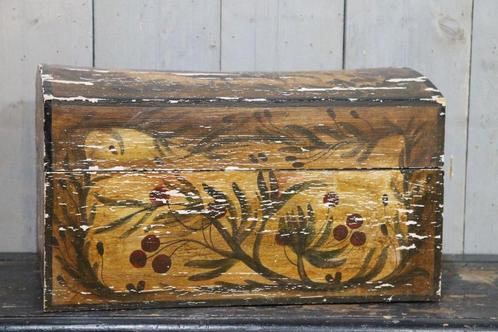 Antieke Franse bruidskist, Antiek en Kunst, Antiek | Woonaccessoires, Ophalen of Verzenden