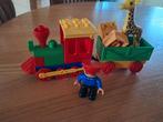 Duplo 6144 dierentrein, Kinderen en Baby's, Speelgoed | Duplo en Lego, Ophalen of Verzenden, Zo goed als nieuw, Duplo