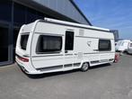Fendt Opal 550 SG Aparte bedden 215cm Mover Luifel #Topstaat, Caravans en Kamperen, Caravans, Standaardzit, Lengtebed, Bedrijf