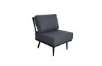 Isabel Lounge Black Serie, Nieuw, Overige materialen, Loungeset, Bank