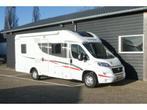 Sunlight T64 halfintegraal camper met hefbed en Frans bed, Chemisch toilet, Standaard zit, Sunlight, Fiat