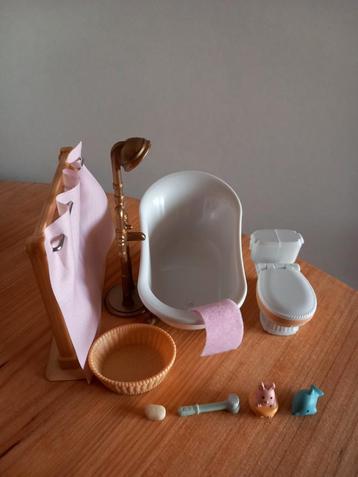 Sylvanian families bad/douche/toilet beschikbaar voor biedingen