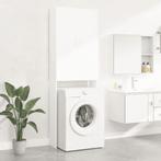 Wasmachinekast 64X25,5X190 Cm Wit VIDAXL, Ophalen, Zo goed als nieuw, Overige typen, Minder dan 100 cm
