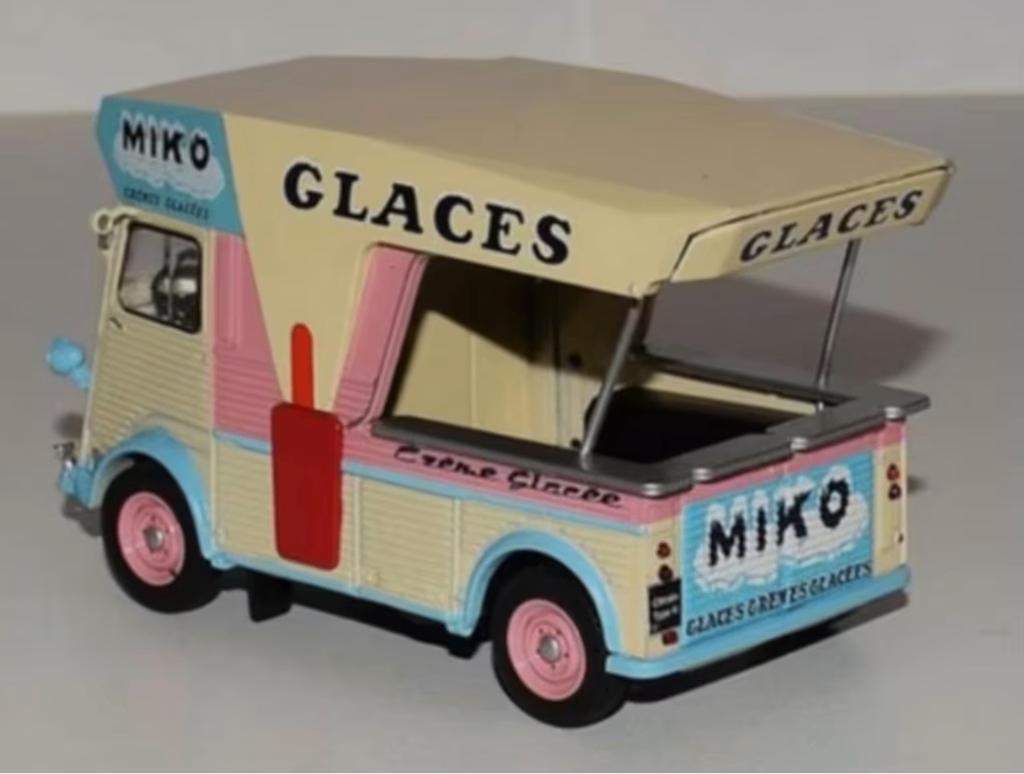 Citroen Type H '65 MIKO IJSKAR 1/43 Utilitaires Citroen # 8, Ophalen of Verzenden, Nieuw, Auto, Overige merken