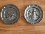 Tinnen bordjes, Antiek en Kunst, Antiek | Tin, Ophalen of Verzenden