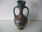Schilder H. Breetvelt. Gouda plateel keramiek vaas jr.1916., Antiek en Kunst, Ophalen of Verzenden