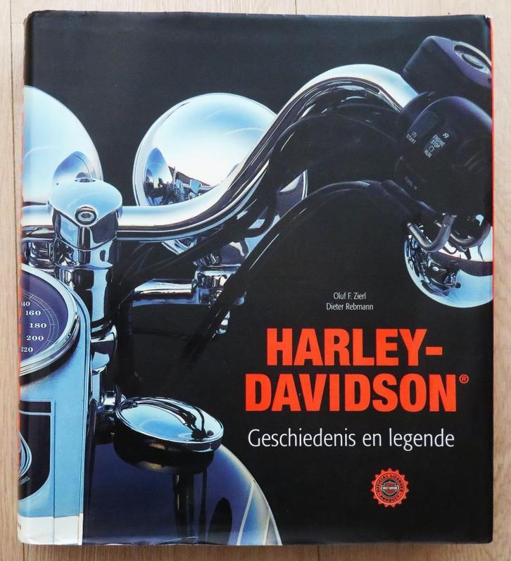 Oluf Spierl: Harley-Davidson Geschiedenis en Legende, Boeken, Motoren, Zo goed als nieuw, Ophalen of Verzenden