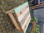 Houten salontafel - Wooden coffee table, Huis en Inrichting, Tafels | Salontafels, 50 tot 100 cm, Minder dan 50 cm, Wood, Grenenhout