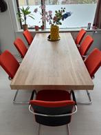 Eetkamerstoelen 7 stuks, Huis en Inrichting, Ophalen, Gebruikt, Overige kleuren, Vintage