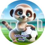 LF2180 icing frosting stokstaart voetbal 19cm eetbare print, Hobby en Vrije tijd, Taarten en Cupcakes maken, Ophalen of Verzenden