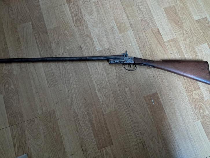 Antiek Penvuur Geweer - Goed Werkend, Antiek en Kunst, Antiek | Overige Antiek, Ophalen of Verzenden