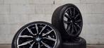 19" BMW 859M i4 4-serie G26 orig velgen winterbanden TPMS, Auto-onderdelen, 19 inch, Banden en Velgen, V, Personenwagen