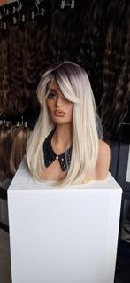 HaarTopper: #1 - Uitgroei / licht Blond - Stijl - 50/55cm, Sieraden, Tassen en Uiterlijk, Uiterlijk | Haarverzorging, Ophalen of Verzenden