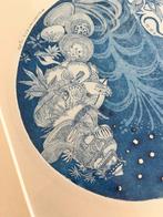 Aquatint Ets “Droombeeld” van  Joke van Kerkwijk, Antiek en Kunst, Ophalen