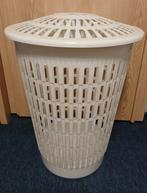 Ronde wasmand wit kunstof., Huis en Inrichting, Ophalen, Gebruikt, Wit