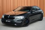 BMW 5 Serie 520i M-Sport Leder Memory VOSSEN Camera NL AUTO, Automaat, 1998 cc, Achterwielaandrijving, Zwart