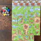 Losse onderdelen voor Carcassonne de uitbreiding, Hobby en Vrije tijd, Gezelschapsspellen | Bordspellen, Ophalen of Verzenden
