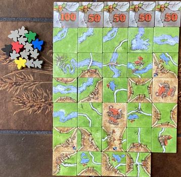 Losse onderdelen voor Carcassonne de uitbreiding beschikbaar voor biedingen