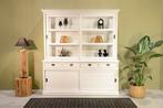 *OPRUIMING* Landelijke buffetkast 200 cm €2295, NU €1395, 10, Huis en Inrichting, Kasten | Buffetkasten, 200 cm of meer, Glas