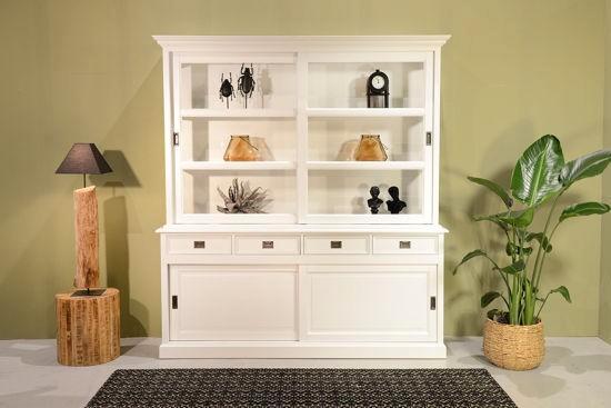 *OPRUIMING* Landelijke buffetkast 200 cm €2295, NU €1395, 10, Huis en Inrichting, Kasten | Buffetkasten, Nieuw, 200 cm of meer