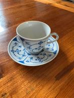 SAKSISCH BLAUW JÄGER KOP EN SCHOTELTJE, Antiek en Kunst, Ophalen of Verzenden