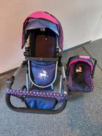 Poppen wagen met tas + maxi cosi, Ophalen, Zo goed als nieuw, Babypop
