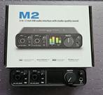 MOTU M2 USB C 2x2 Audio interface, Ophalen of Verzenden, Zo goed als nieuw