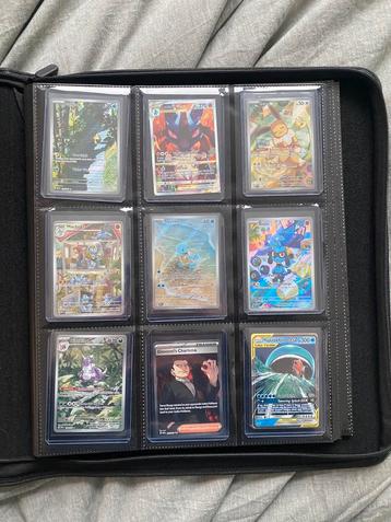 Verzameling/collectie pokemon kaarten incl toploader binder! beschikbaar voor biedingen