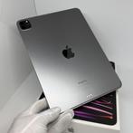 iPad Pro 4e 11 inch M2 128GB grijs 5G /krasvrij /100% batt /, Apple, Zo goed als nieuw, Support@apple.com, Apple Park Way, Cupertino, California