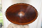 Dienblad hout vrij groot ( Antiek, Antiek en Kunst, Ophalen of Verzenden