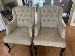 2x Marq fauteuil in goede staat beige, Huis en Inrichting, Eenpersoons, 75 tot 100 cm, Ophalen of Verzenden, Zo goed als nieuw