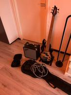 5 snarige basgitaar starterspakket "zo goed als nieuw"!!, Muziek en Instrumenten, Snaarinstrumenten | Gitaren | Bas, Ophalen, Zo goed als nieuw