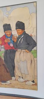 H. Cassiers oude litho. Volendam / Edam, Antiek en Kunst, Kunst | Litho's en Zeefdrukken, Ophalen of Verzenden
