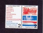 200 jaar Koninkrijk Landing Willem I  3133-3134 postfris (2), Verzenden, Na 1940, Postfris
