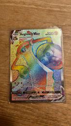 Aegislash vmax rainbow 190/185, Hobby en Vrije tijd, Verzamelkaartspellen | Pokémon, Ophalen of Verzenden, Zo goed als nieuw, Losse kaart