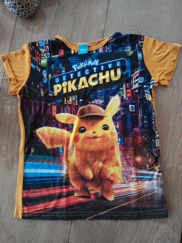 Pokemon Pikachu shirt maat 140 beschikbaar voor biedingen