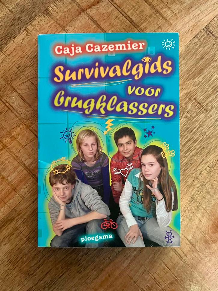 Caja Cazemier - Survivalgids voor brugklassers, Boeken, Kinderboeken | Jeugd | 13 jaar en ouder, Zo goed als nieuw, Ophalen of Verzenden