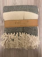 Jens Living Plaid - Gerecycled Katoen - Zwart/Wit, Ophalen of Verzenden, Nieuw