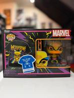 FUNKO POP WOLVERINE BLACKLIGHT POP + TEE EXCLUSIVE MARVEL XL, Ophalen, Nieuw