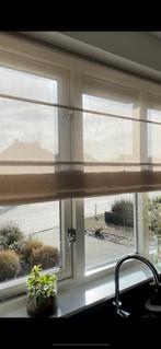 Mooie linnen Veneta vouwgordijn in nieuw staat, Ophalen, 150 tot 200 cm, Zo goed als nieuw, 100 tot 150 cm