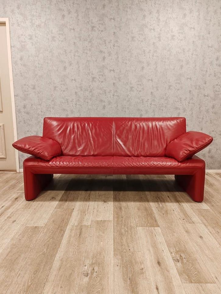 Jori Linea leren design bank in zeer goede staat*, Huis en Inrichting, Banken | Bankstellen, Zo goed als nieuw, 75 tot 100 cm