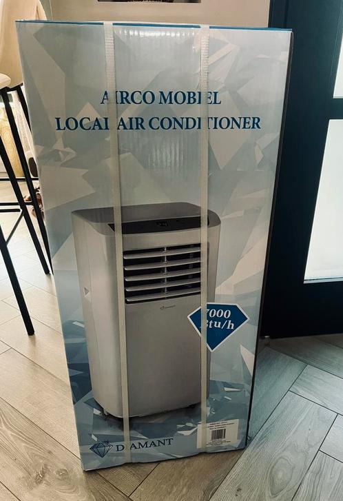 Mobiele Airco. Nieuw., Witgoed en Apparatuur, Airco's, Nieuw, Mobiele airco, 60 tot 100 m³, 2 snelheden, Koelen en Ontvochtigen