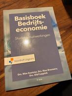 Basisboek bedrijfseconomie-studentenuitwerkingen, Ophalen of Verzenden, Rien Brouwers; Wim Koetzier; Olaf Leppink, Management