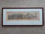 Prent Hotel dit de Hope (Van Hope) 50 x 22, Antiek en Kunst, Kunst | Etsen en Gravures, Ophalen of Verzenden