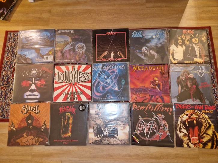 (Heavy) metal en hard rock LP's, Cd's en Dvd's, Vinyl | Hardrock en Metal, Gebruikt, Ophalen of Verzenden