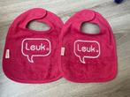 Nieuwe Slabbetjes o.a van funnies, Ophalen of Verzenden, Nieuw, Kraamcadeau